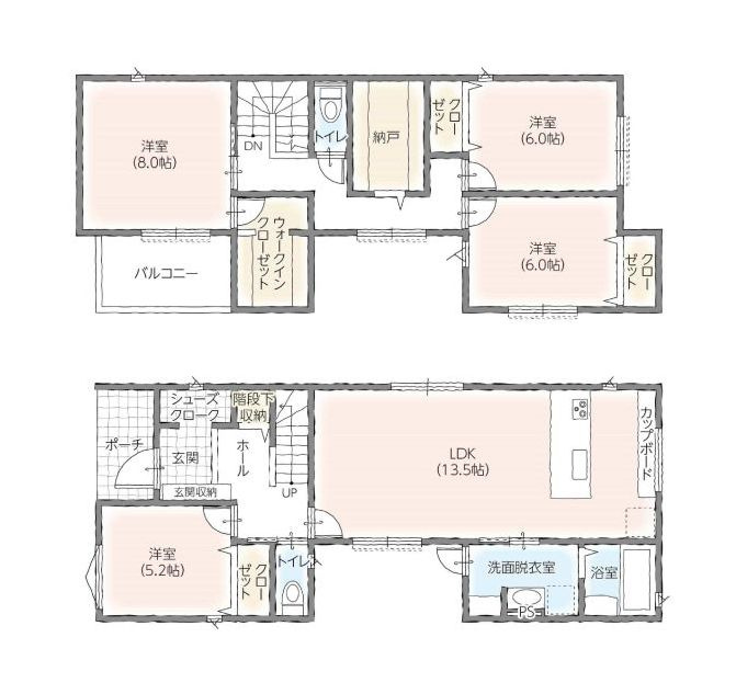 半田市庚申町2丁目　2号棟