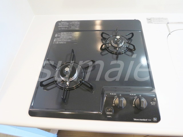 パティーナ十条DUOのキッチン|2口ガスコンロです♪