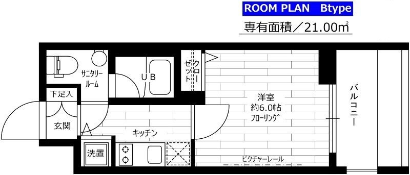 ステージグランデ大森町の間取り|間取りです。