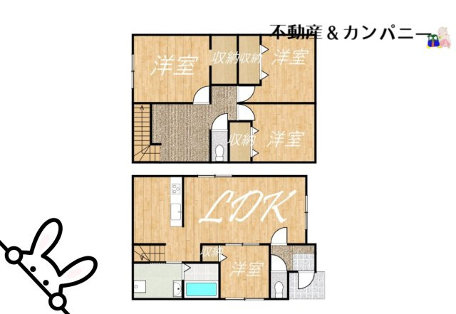 フォレクス保免上B号棟　松山市保免上2丁目の新築戸建の間取り
