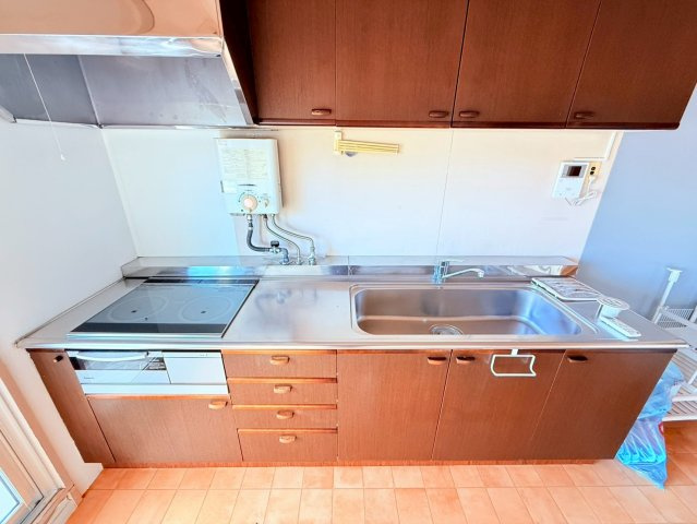 新多聞第2住宅116号棟のキッチン
