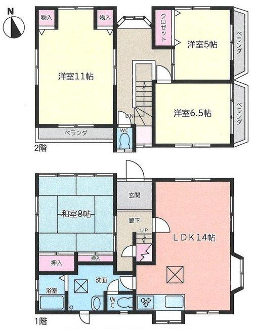 仁川百合野町　の間取り|新生活にふさわしい、キレイなお部屋をご用意しています。