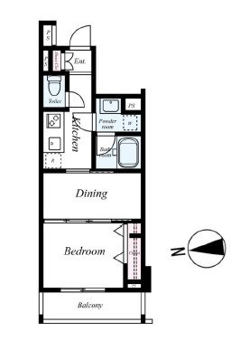 スカイコート隅田公園の間取り