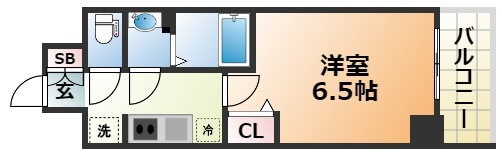 プレサンス神戸キュリオの間取り