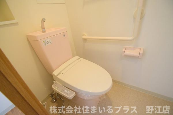 チャコーレ岡本のトイレ
