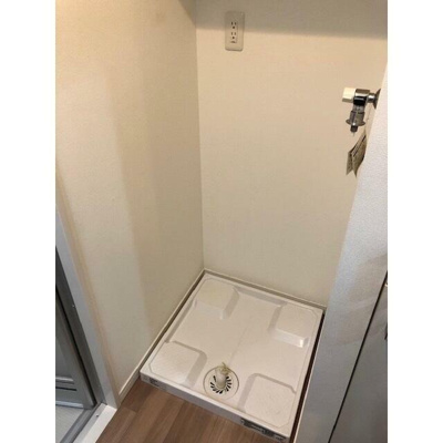 【設備】 | 常盤レジデンシア荻窪 | 室内洗濯機置き場。