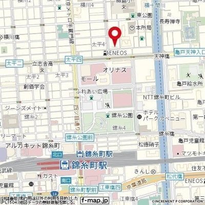 【地図】 | ディム錦糸町