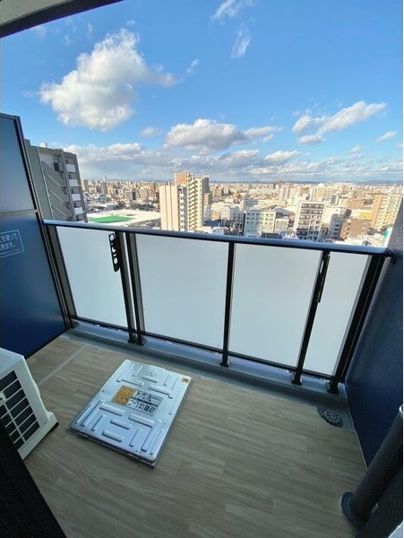 S-RESIDENCE今池駅前のバルコニー