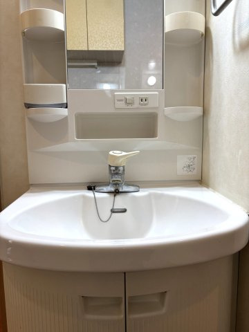 フレリア学園都市の洗面所