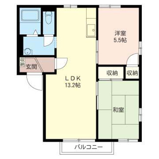 【間取り】 | グリーンコーポＧ棟