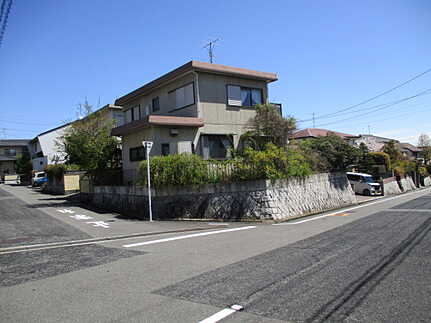 廿日市市阿品台４丁目の前面道路含む現地写真