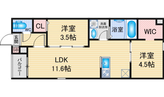 【間取り】 | REGALESTラヴ守山 | 略図の為、現状優先
