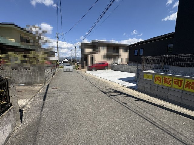 【その他】 | 糟屋郡志免町別府東1丁目1期・平屋　1号棟（全1棟）【仲介手数料無料・0円】 | 現地写真。前面道路です。