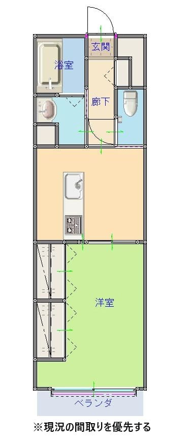 メゾンメモアールの間取り