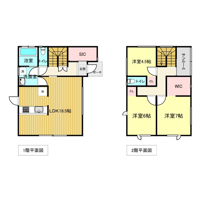 吉村町今村の間取り