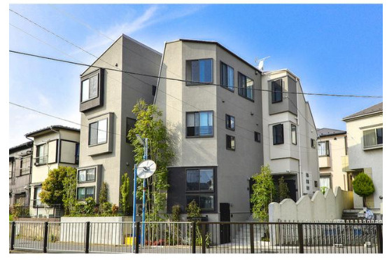 杉並区方南２丁目のアパートの外観