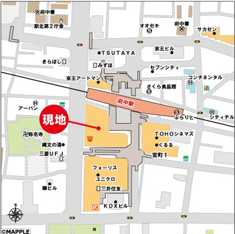 ル・シーニュの地図