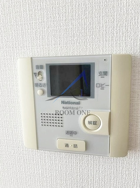 ヒルサイド二子玉川のセキュリティ|モニター付きインターホンです。