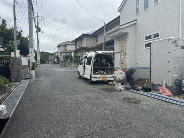 神戸市西区竹の台１丁目新築戸建A号棟の前面道路含む現地写真|2026年07月07日撮影