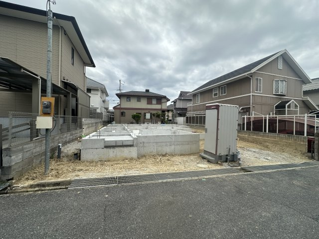 神戸市西区竹の台１丁目新築戸建A号棟の前面道路含む現地写真|2026年3月28日撮影