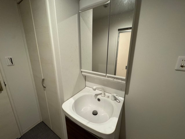 豊中市中桜塚１丁目の賃貸マンションの洗面所