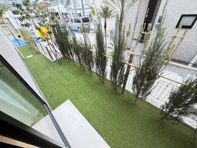 【庭】 | 与那原町与那原（全4棟）B号棟 | B号棟　植栽付きのお庭♪