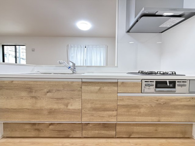 【キッチン】 | 与那原町与那原（全4棟）B号棟 | B号棟　使いやすいシステムキッチン♪