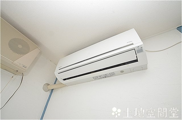 芦屋町浜口町平屋　の設備|エアコン3台あります。（サービス品）