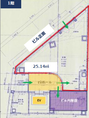 ＡＣＮ南青山スクエア　１F-２Fの内装