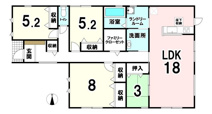 リーブルガーデン田原本町黒田4期 全5棟 5号棟の画像