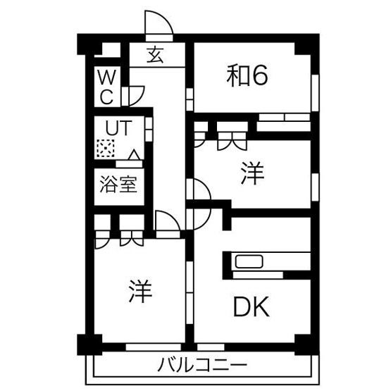 【間取り】 | ベルルージュ上社