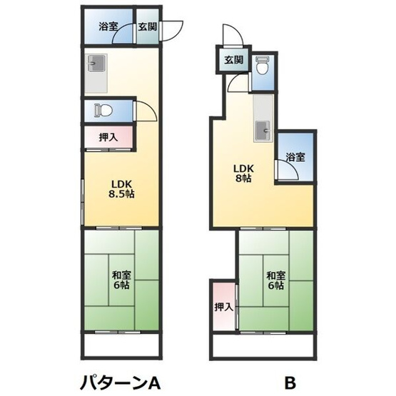 【間取り】 | 旭ハイツ