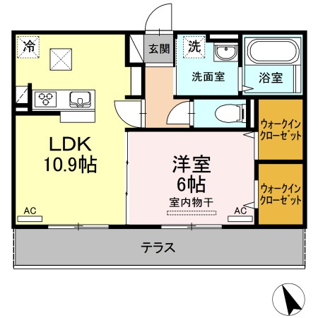 アイリーブ庄町の間取り