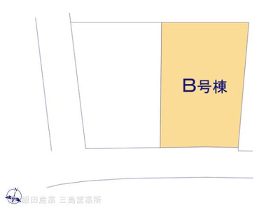 【区画図】 | 伊豆の国市大仁 2期 新築一戸建て B号棟 | B号棟の区画図です