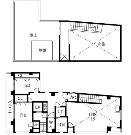 メゾンKATOの間取り