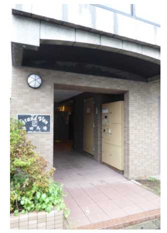 グランヴァン高田馬場のエントランス