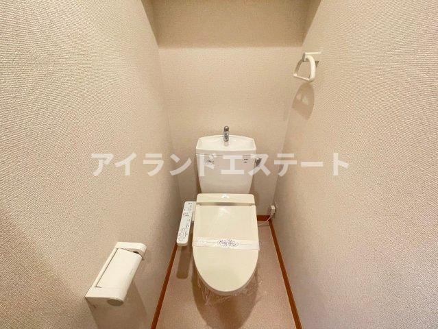 エステート　駅近　オートロック　角部屋のトイレ