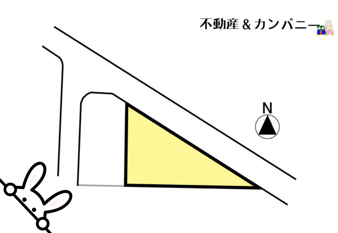 土居田町の分譲のおトチ2号地　松山市土居田町売土地の土地図