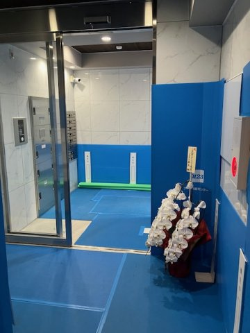 スカイラトゥール蔵前のロビー