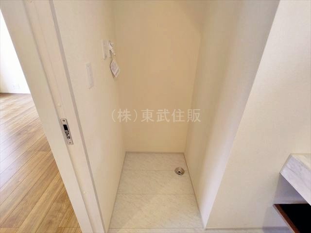 【ランドリースペース】 | ふじみ野市大井中央1丁目　全55棟　35号棟 | 洗濯機置き場