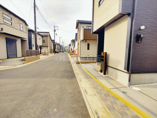 【前面道路含む現地写真】 | ふじみ野市大井中央1丁目　全55棟　35号棟 | 閑静な住宅地です