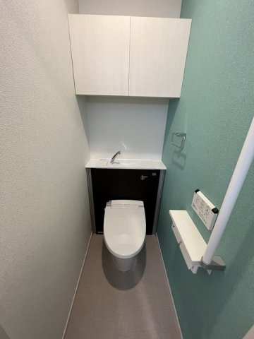 サニーコートＥ棟のトイレ|コンパクトで使いやすいトイレです