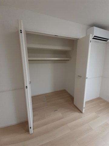 クローバーヒルズの収納|専用の収納スペースです