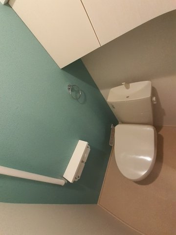 クローバーヒルズのトイレ|清潔感のあるトイレです