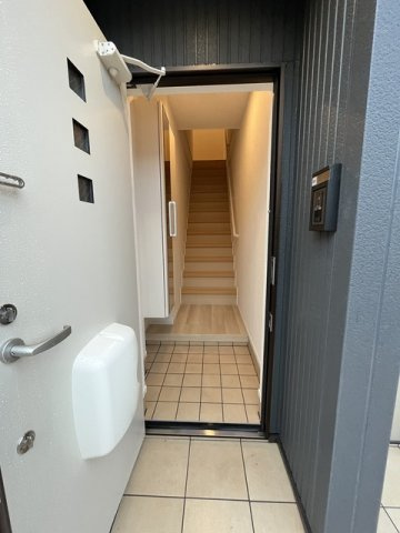 花水木の里Ｃの玄関|シンプルで使いやすい玄関です