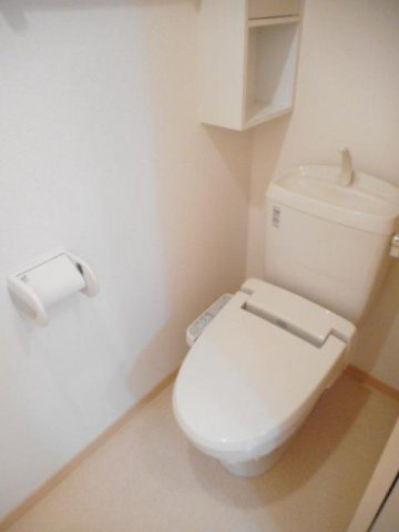 ベル・ポルテのトイレ|ゆったりとした空間のトイレです
