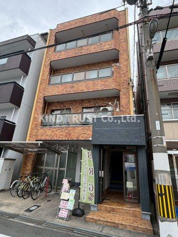 北通ハイツの外観|外観は落ち着いています