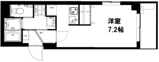 【間取り】 | b’CASA横濱大口 | 間取りです。