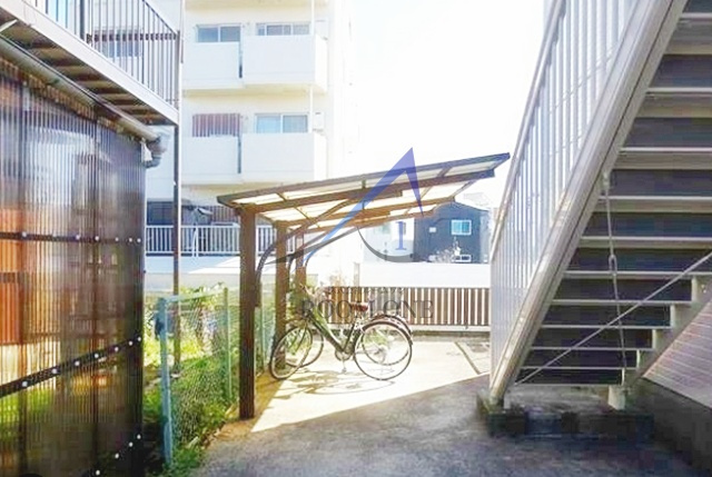 サンハイツ上野毛のその他共用部分|駐輪場です。