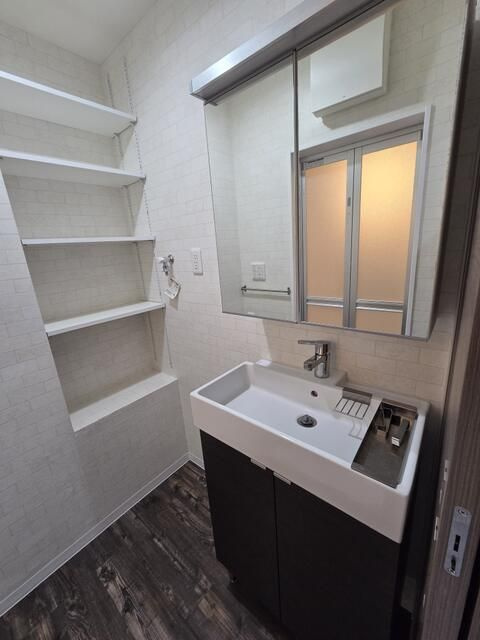 ヴェッセルコートの洗面所